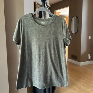 Athleta Snakeskin Short Sleeve Tee